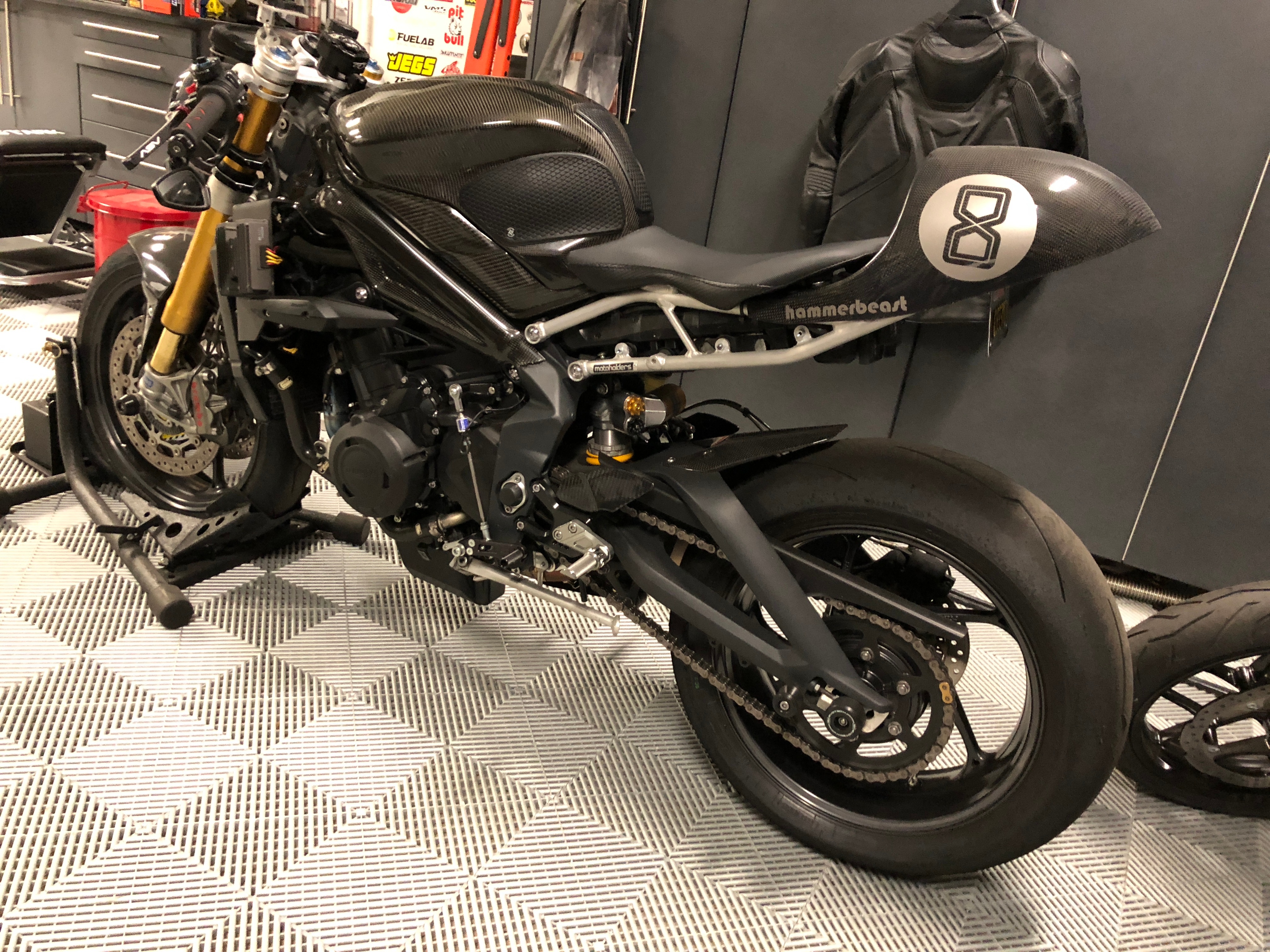 Triumph 675R Cafe Racer photo 16